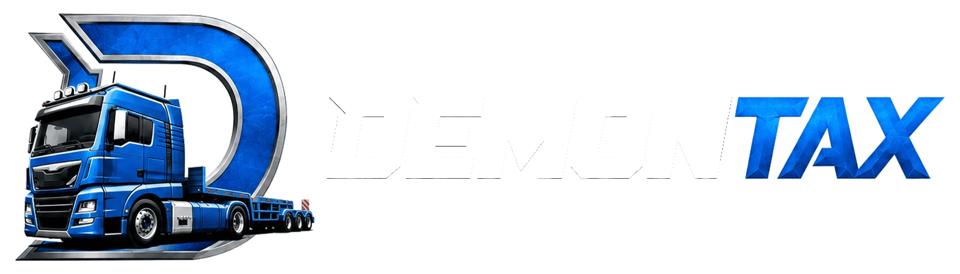 Demontax Logo white