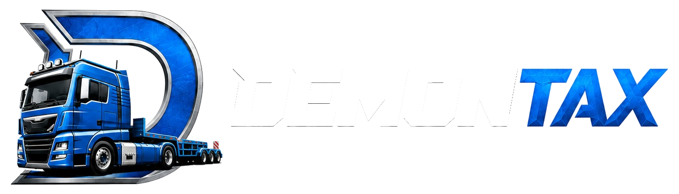 Demontax Logo white